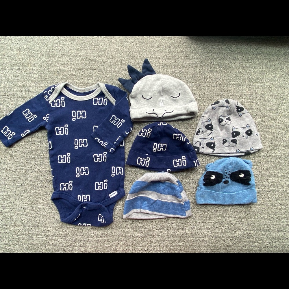 Onesie & Hat Lot